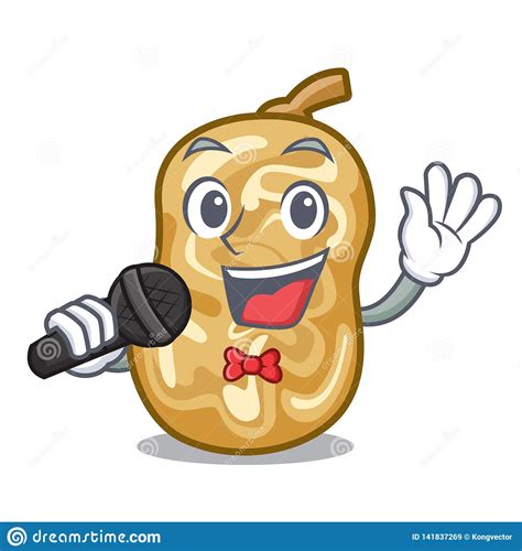 Singing Raisins In The A Character Box Stock Vector Illustration Of