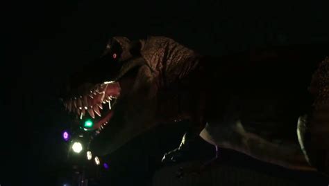 Behind The Thrills Video Jurassic World Raptors Escape And A T Rex