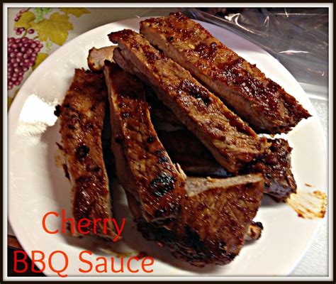 As a kid, my favorite soda was black cherry. Cherry BBQ Sauce Recipe - Just Short of Crazy