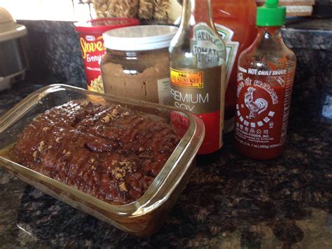 Meatloaf is easy, tasty and cheap. Easy meatloaf with a kick: 1.5 lbs ground beef, 3/4 cup ...