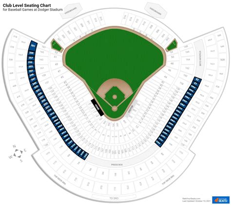 Dodger Stadium Seating Chart Row Numbers Elcho Table