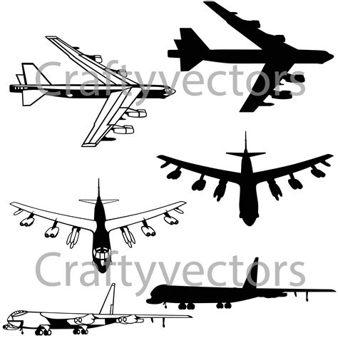 Bomber Silhouette At Getdrawings Free Download