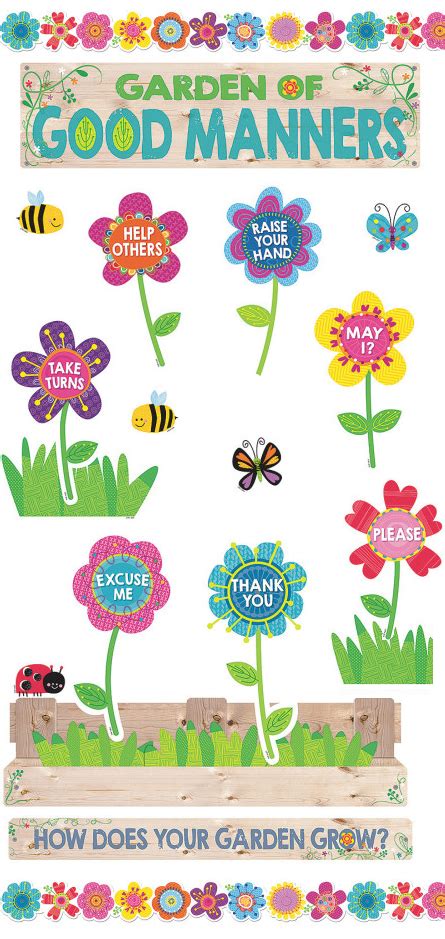 Decorate Your Classroom For Spring Time With This Garden Of Good