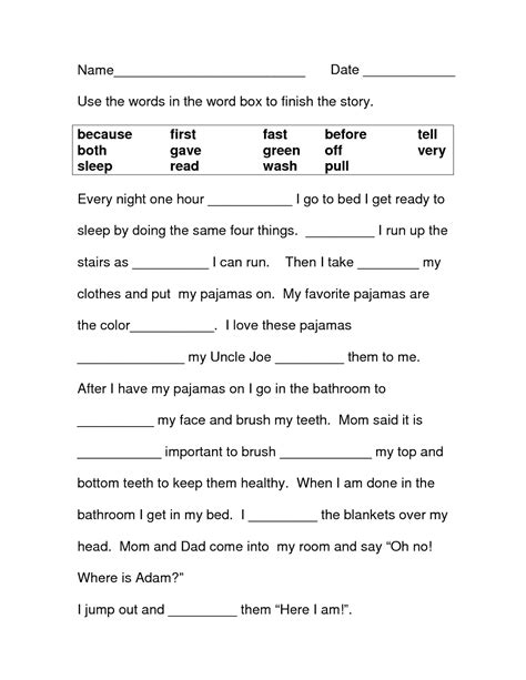 Free Printable Literacy Worksheets Activity Shelter