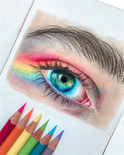 Prismacolor On Instagram “see The Rainbow With Prismacolor® Samira