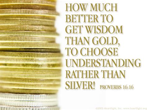 Proverbs 1616 Illustrated Better Than Gold — Heartlight Gallery