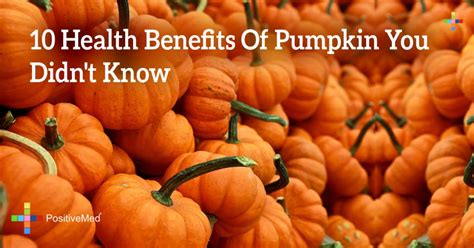 10 Health Benefits Of Pumpkin You Didnt Know