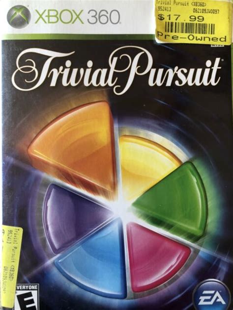 Xbox 369 Trivial Pursuit Game Ebay