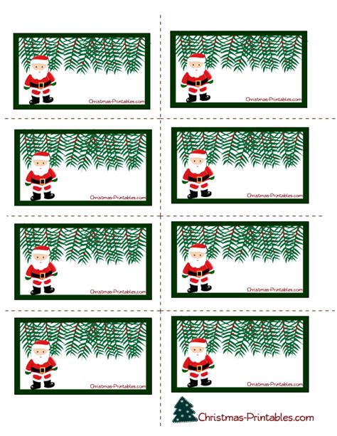 30 Free Printable Christmas Labels