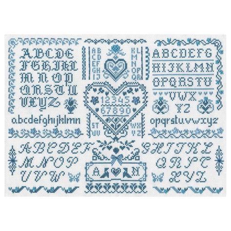 Retrouvez aussi nos abécédaire à broder sur des toile imprimée en broderie traditionnelle. Point De Croix Toile Imprimée Abecedaire : abécédaire ...