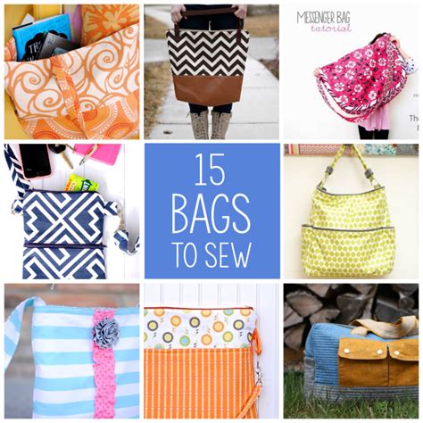 25 Bag Sewing Patterns