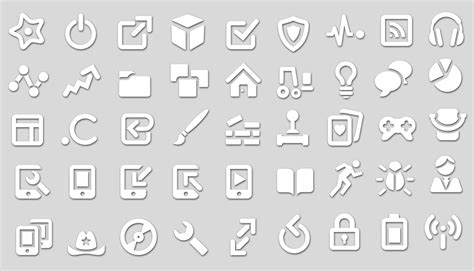 45 Simple Internet And Toolbar Icons In Vector Format Trashedgraphics