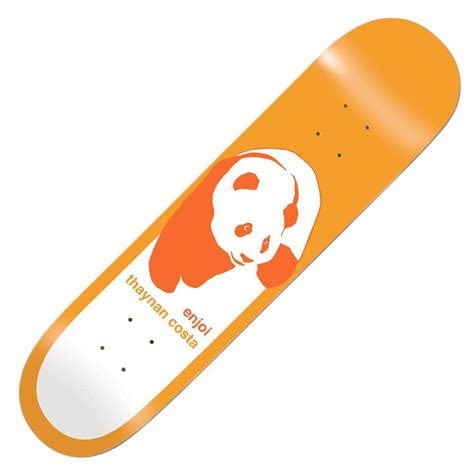 Enjoi Skateboards Thaynan Classic Panda Super Sap R7 Skateboard Deck 8