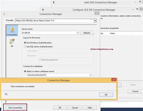 SSIS Connection Manager Project Level Vs Package Level Connection Manger