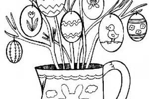 Acasa > desene de colorat > desene animate pagina 7. Planse de colorat cu oua pentru Pasti