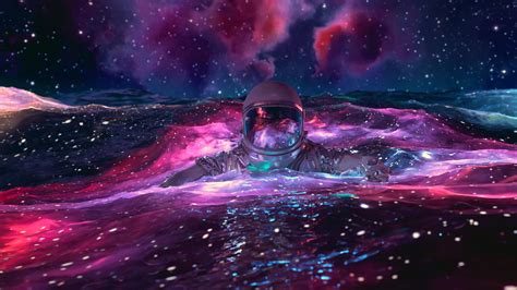 Floating In Space Live Wallpaper 1920x1080