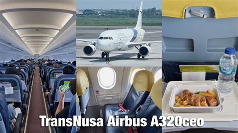 Review Pesawat Transnusa Airbus A Pk Tlb Jakarta Denpasar