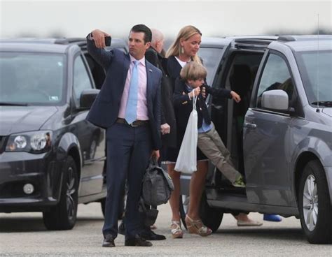 Donald Trump Jr And Estranged Wife Vanessa Fly North Together Aboard