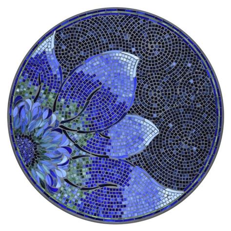 Knf Neille Olson Mosaics Bella Bleu Collection Frontgate Mosaic
