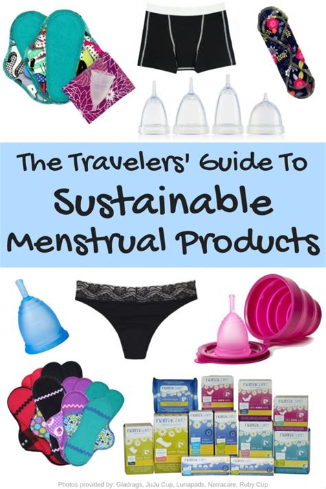 The Travelers Guide To Sustainable Menstrual Products • In Locamotion