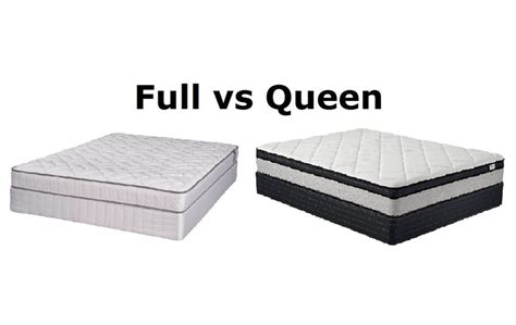 Full Vs Queen Mattress Size Review From