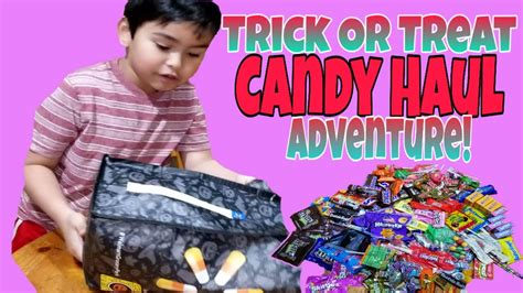 Trick Or Treat Candy Haul Adventure Youtube