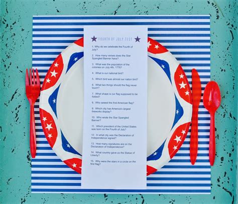 Americans consume 150 million hotdogs on july 4th each year. Free Printable Fourth of July Quiz for Kids - Make Life Lovely