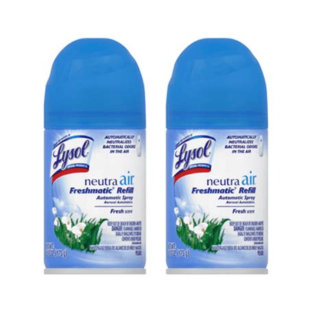 2 Pack Lysol Neutra Air Freshmatic Refill Automatic Spray Fresh