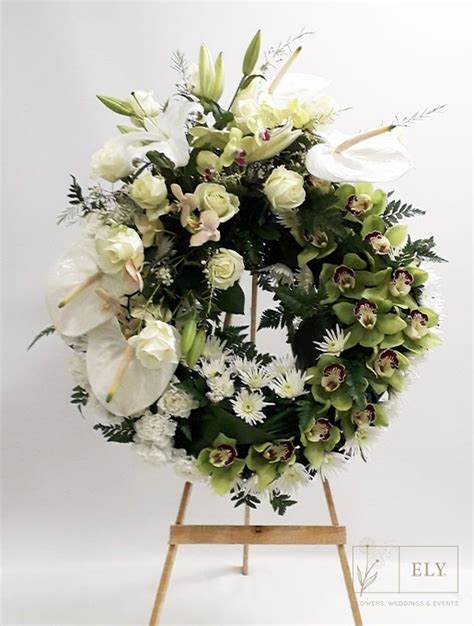 Elyflowers Funeral Crown Ely Flowers