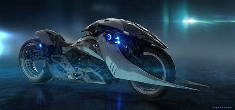 Artstation Sidewinder Series Greg Semkow Futuristic Motorcycle