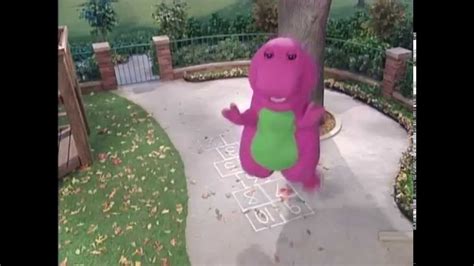 Barney Playing Hopscotch Hd 720p Youtube