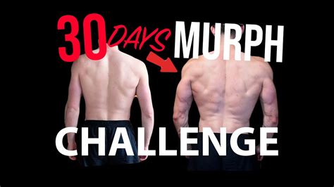 30 Day Murph Challenge Transformation Read Description Youtube