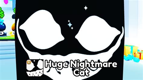 I Got Hatched Titanic Nightmare Cat In Pet Simulator X Youtube