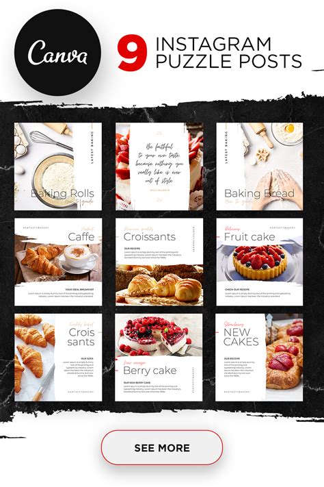 Bakery Quotes For Instagram Instagram Post Templates Canva Canva