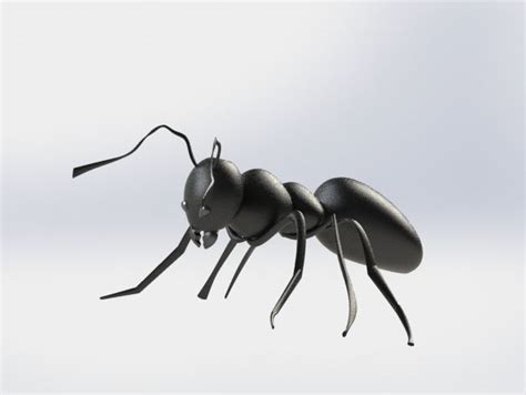 An Ant 3d Model By Cosimoligorio 3d Model Model Ants