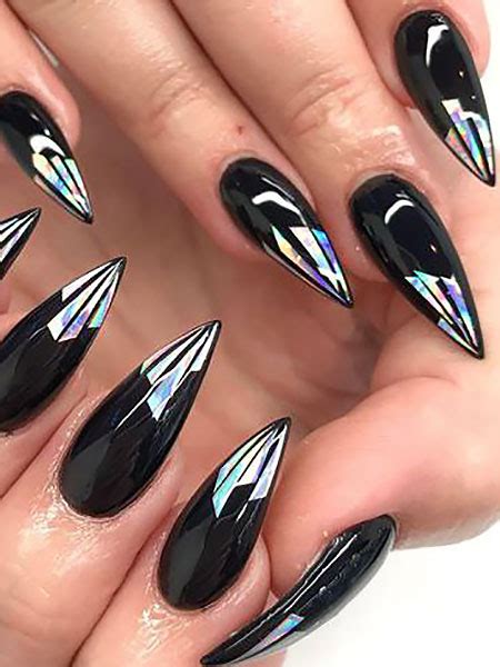 40 Best Stiletto Nail Designs To Copy In 2023 The Trend Spotter