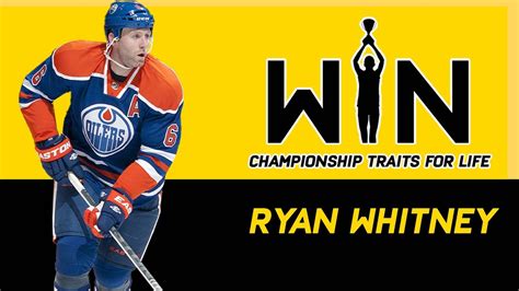 Win Championship Traits For Life Ryan Whitney Pivotal Moments Media