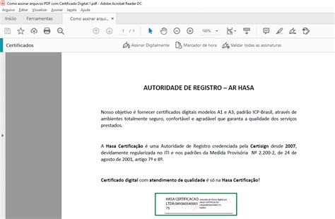 Como Utilizar O Certificado Digital Para Assinar Documentos Conte Do Hot Sex Picture