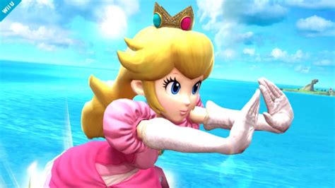 Princess Peach Super Smash Bros Wii U 3ds Youtube