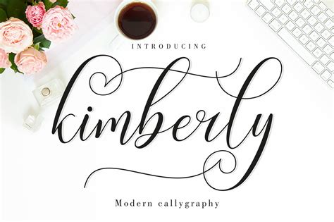 Kimberly Font By Amarlettering · Creative Fabrica In 2020 Script