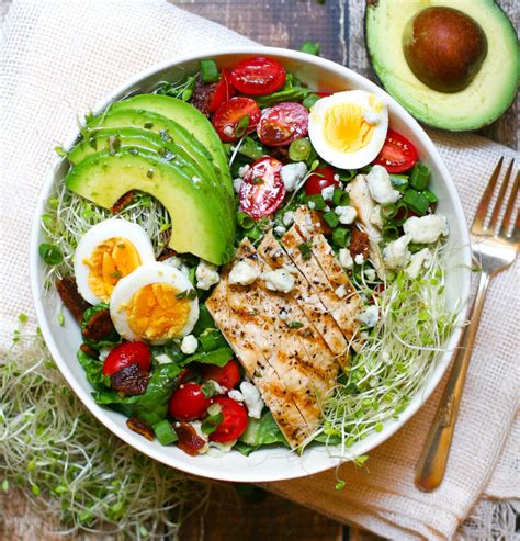 California Cobb Salad Happily From Scratch