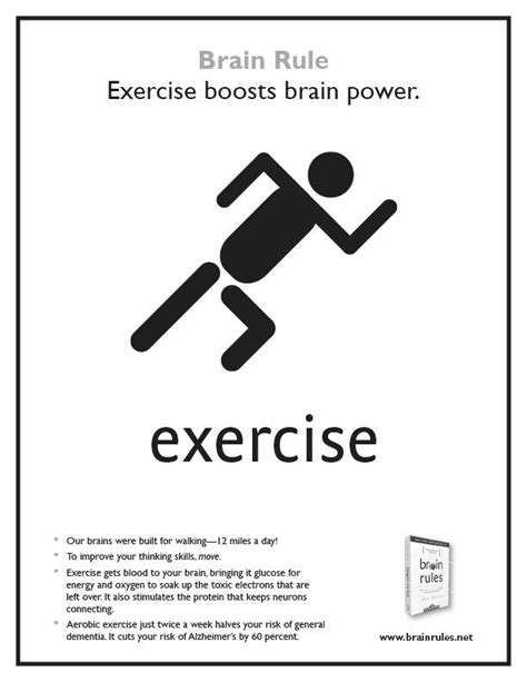 Brain Rules Exercise Boosts Brain Power 大腦守則 運動增強腦力