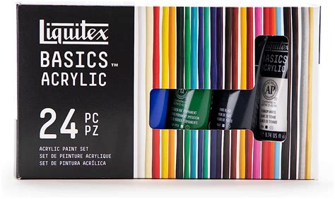 Liquitex Basics 24 Tube Acrylic Paint Set 22ml Buy Online At Best