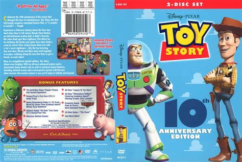 Toy Story 10th Anniversary Edition Dvd Frontback By Dlee1293847 On