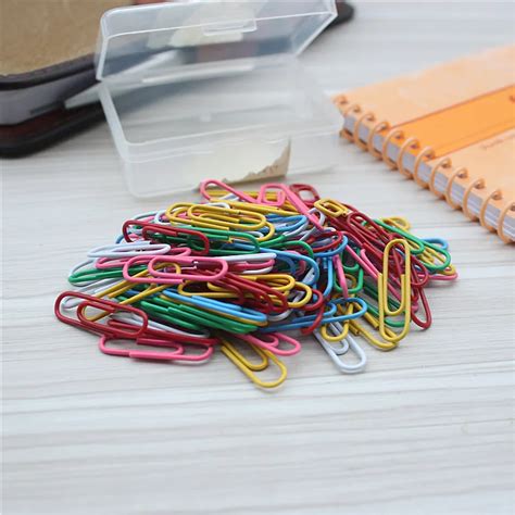 28mm Colorful Paper Clips Paper Clips Notes Classified Clips Childrens