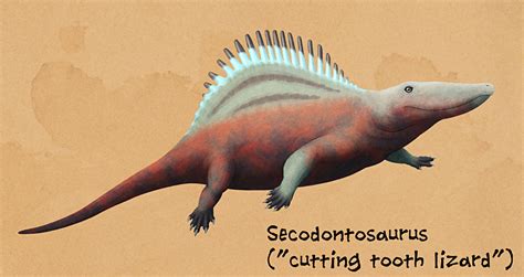 Weird Backs Month 10 Secodontosaurus The Last Nix Draws Stuff