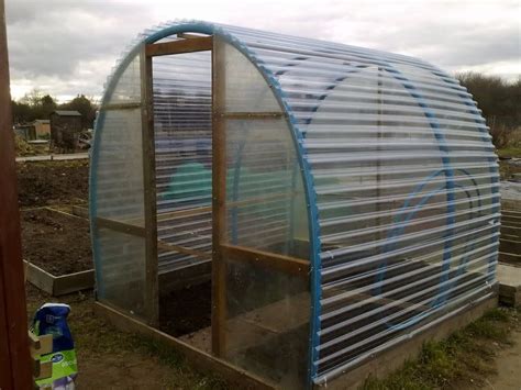 Diy Greenhouse Corrugated Plastic Greenhouses Diy