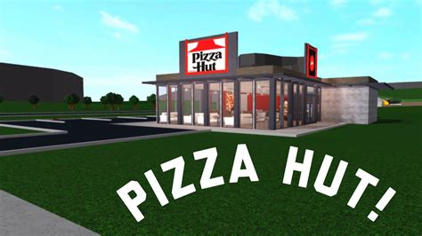 Pizza Hut Bloxburg Tour Youtube