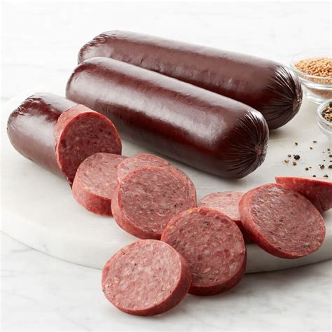 This is part of our comprehensive database of 40,000 foods including foods from. Signature Beef Summer Sausage | Hickory Farms