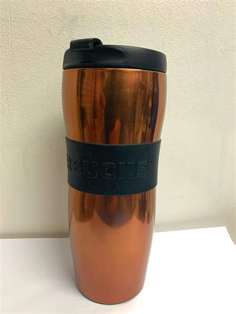 Starbucks Stainless Steel Thermo Mug Tumbler Lucy Silver Black Copper